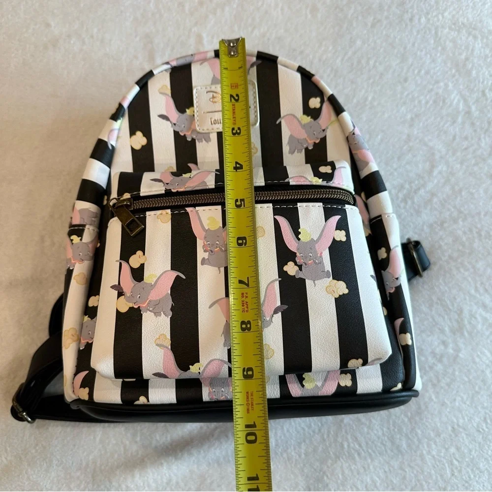 Loungefly Disney Dumbo Black and White Backpack